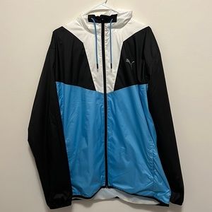 Puma Reactive Men's Track  Light Blue, White, Black